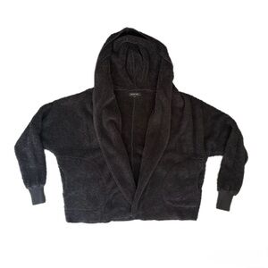 Cozy Black Teddy Jacket